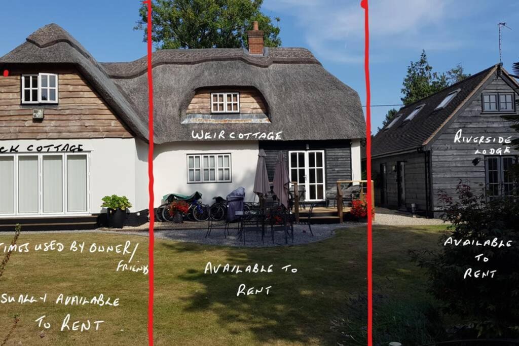 Riverside Lodge Pied A Terre Fordingbridge Exterior photo